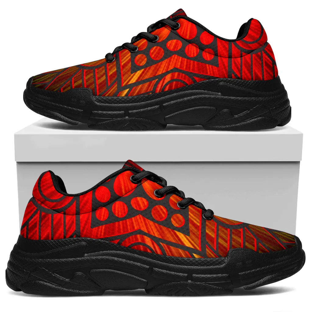 3D Mandala - Chunky Sneakers