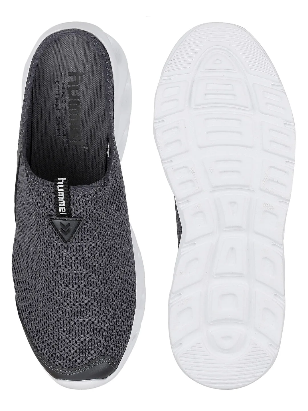 Active Slipper Lifestyle Men Grey Slip-Ons