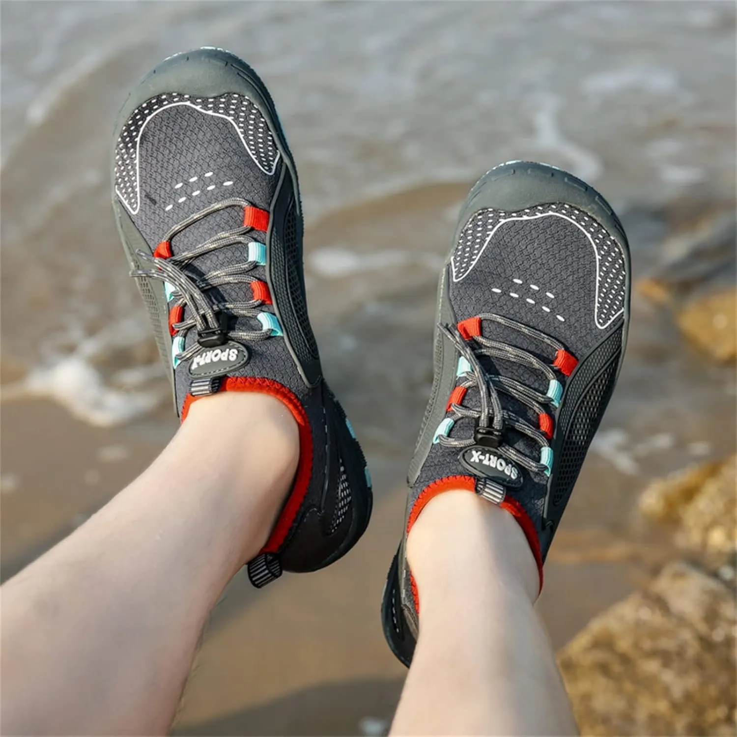 Adult Water Shoes Men Size 10.5 Quick Dry Aqua Sock Hiking Water Shoe Quick Dry Shoes Swimming Hiking Boating Sailing
