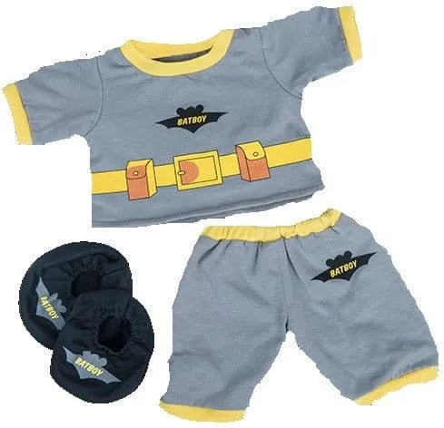 Bat boy Pj's W/ Slippers