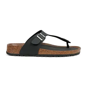 Mens Durable Matte Finish Toe-Post Sandals by Bata