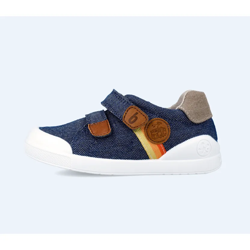 Biomecanics Boys Canvas Shoe 242297-A Azul Marino
