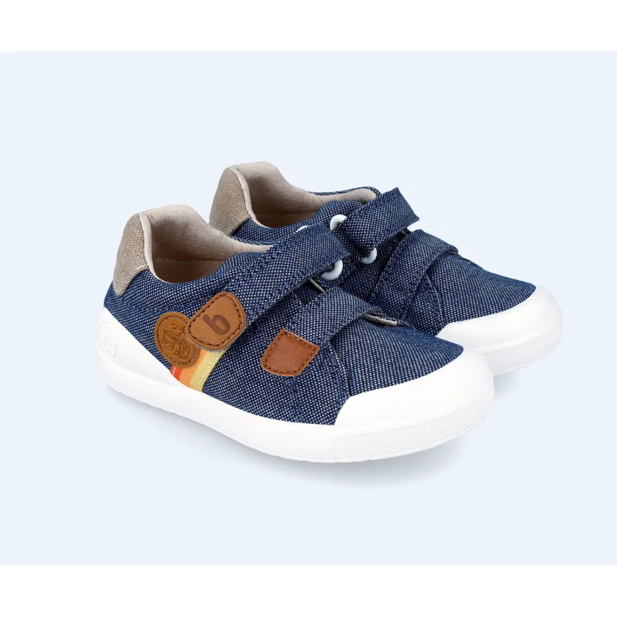 Biomecanics Boys Canvas Shoe 242297-A Azul Marino
