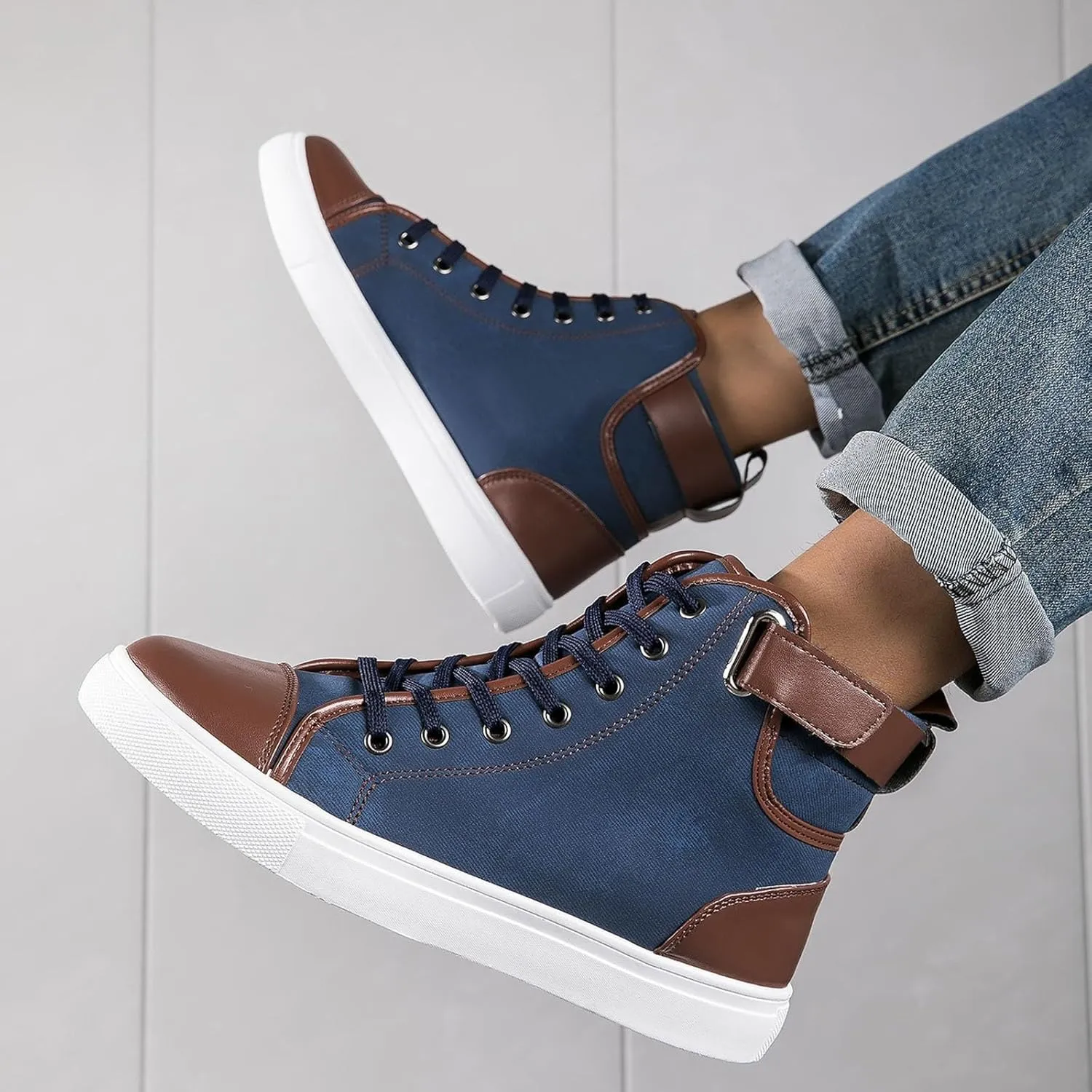 Casual Walking Shoes Mens Shoes Lightweight Casual PU Sneakers Walking for Men