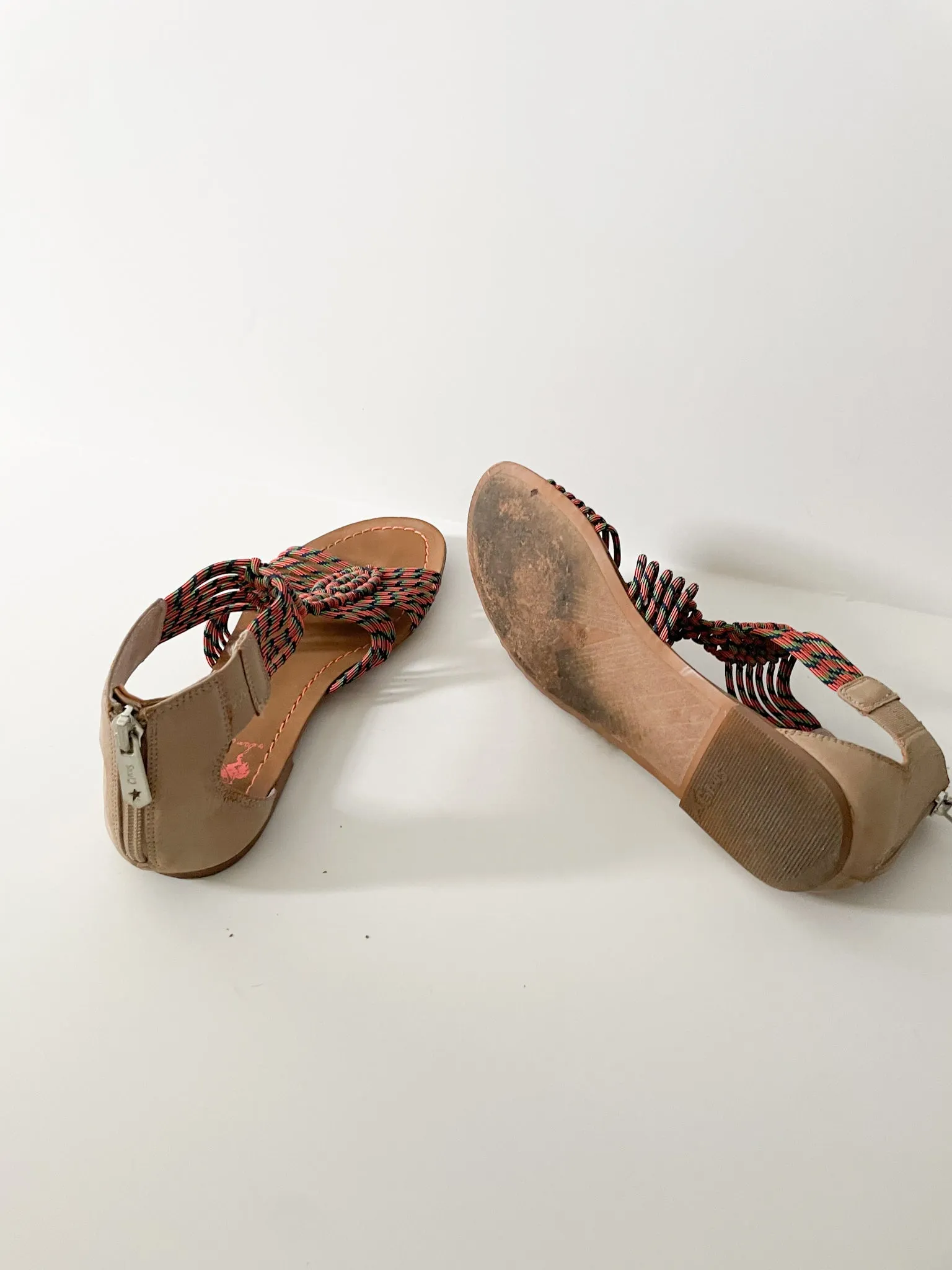 Circus by Sam Edelman Pink Knotted Sandals - Size 7