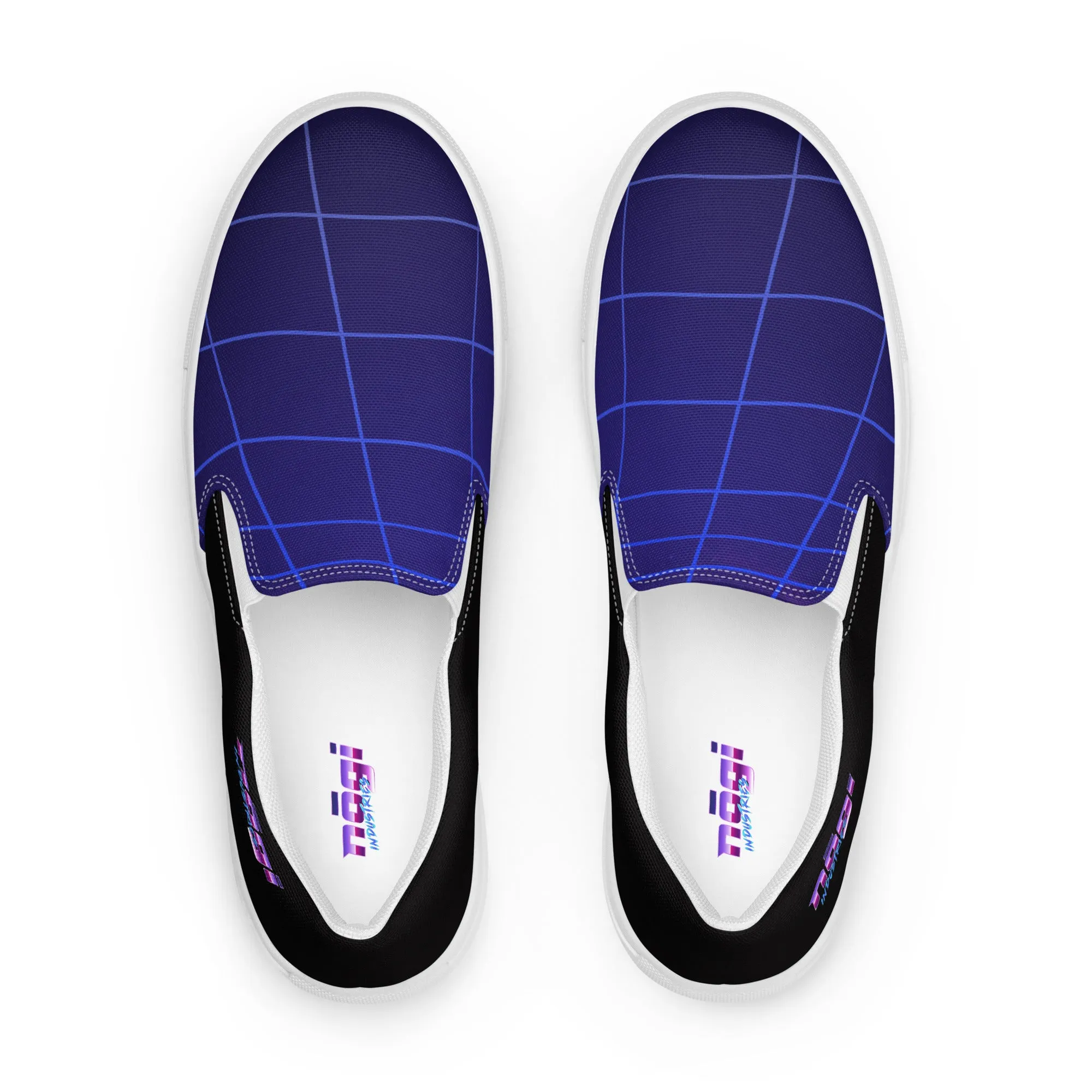 Crystal Vision Men’s Slip-On Canvas Shoes by Nogi Industries