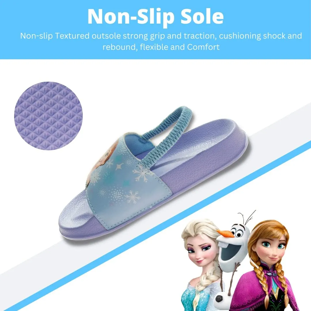 Disney Minnie Mickey Encanto Lightning McQueen Lilo n Stitch Slides Backstrap Slip-On Beach Sandals (Toddler/Little Kid)