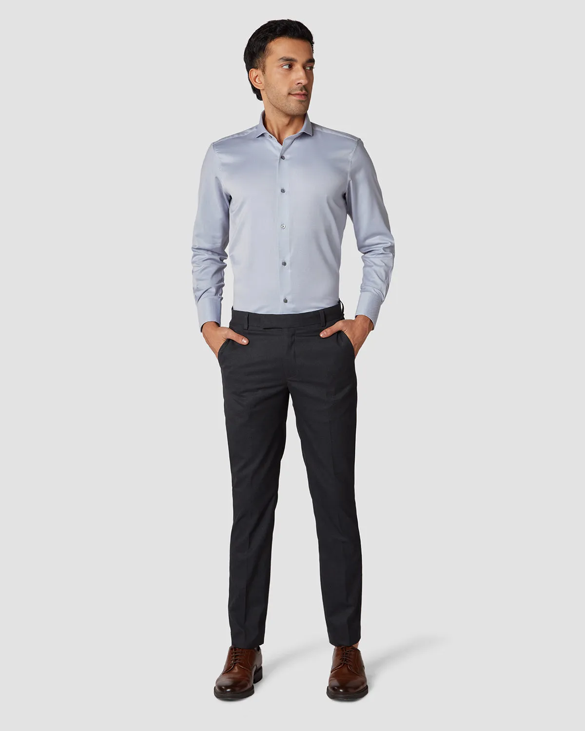 Dusky Dove Twill Shirt