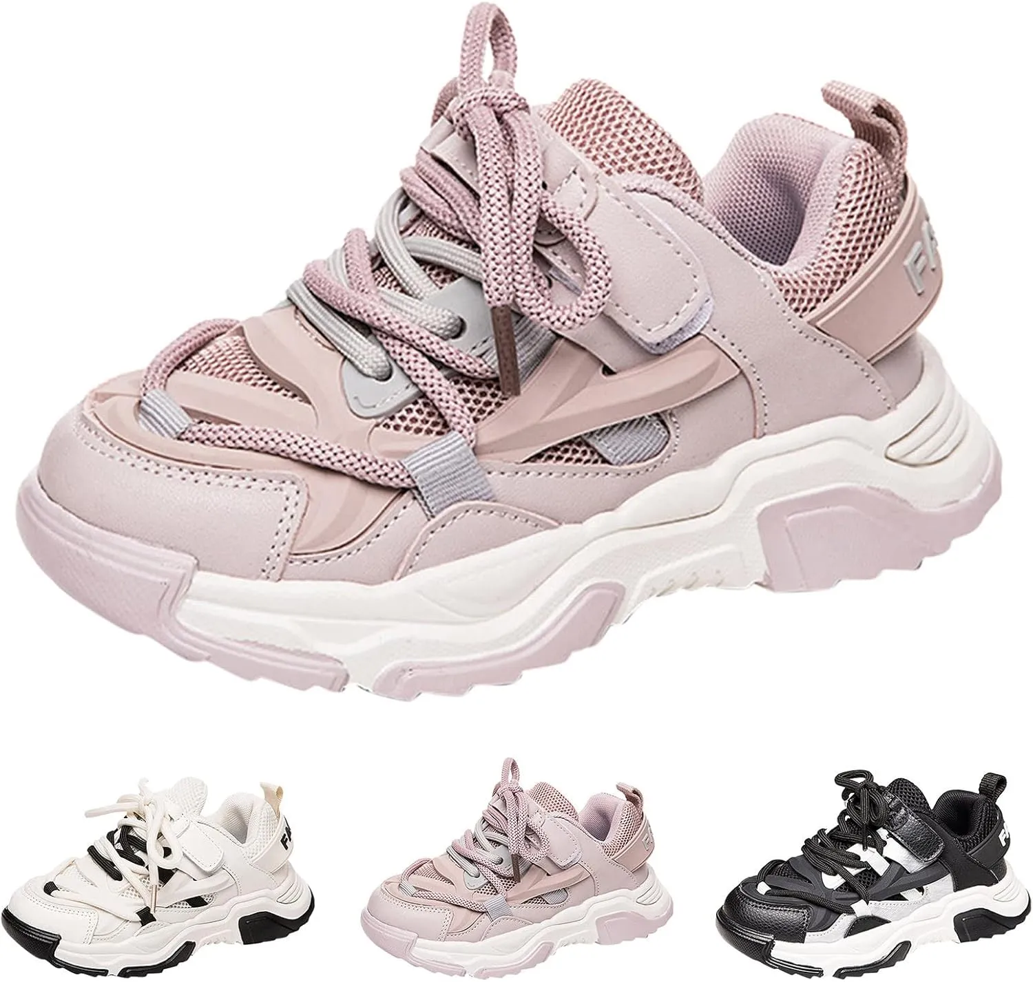 Fashion Spring Summer Children Sports Shoes Boys and Girls Run Non Slip Lightweight Mesh Breathable Toddler Indoor Shoes