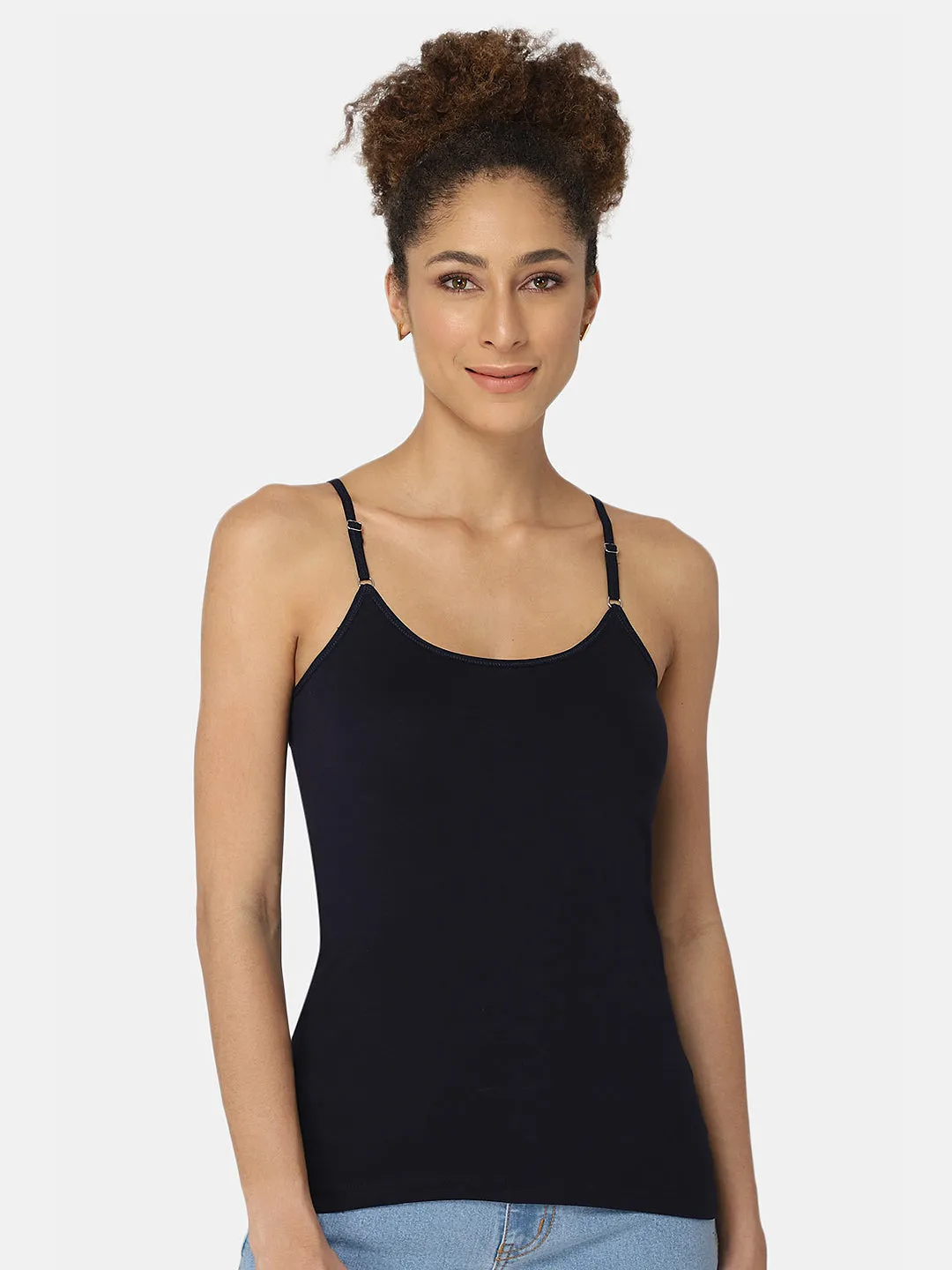 Full Coverage Non-Wired Non-Padded Cotton Intimacy Slip Camisole - IN08