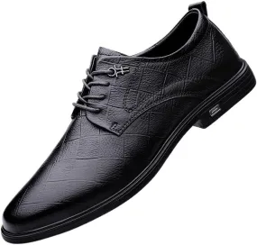 Handmade Brogue Office Shoes Vintage Design Oxford Shoes Versatile Mens Dress Shoes Formal Business Leather Shoes New Breathable Casual Shoes