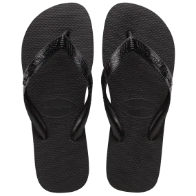 Havaianas Unisex Top Sandal Black