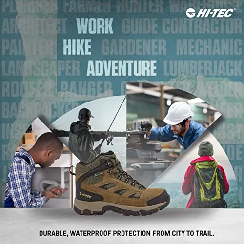 HI-TEC Yosemite WP Mid Waterproof Hiking Boots for Men