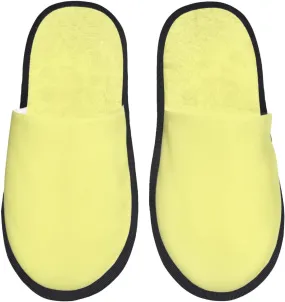 House Slippers for Womens Men - light-yellow Soft House Shoes Fuzzy Slippers, Lightweight Slip-On Cozy House Slippers for Womens Indoor Outdoor