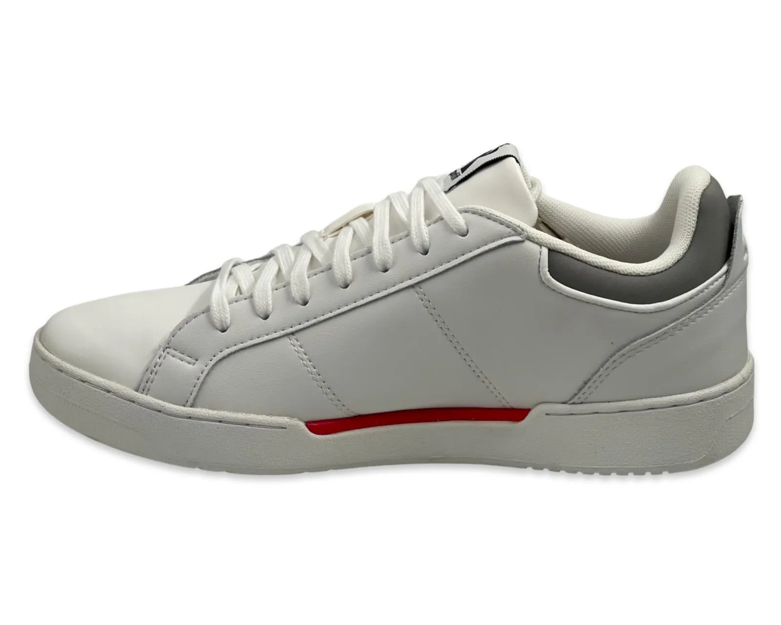 Le coq sportif vintage white leather sneakers for mens 2220247WHT