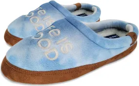Life is Good Women's Moccasin Slippers, 303593W - Suede & Fleece Open Back Indoor/Outdoor Slip-Ons - Plush & Cozy Slides with Soft Foam & Rubber Soles Stylish & Comfy Available in Different Designs