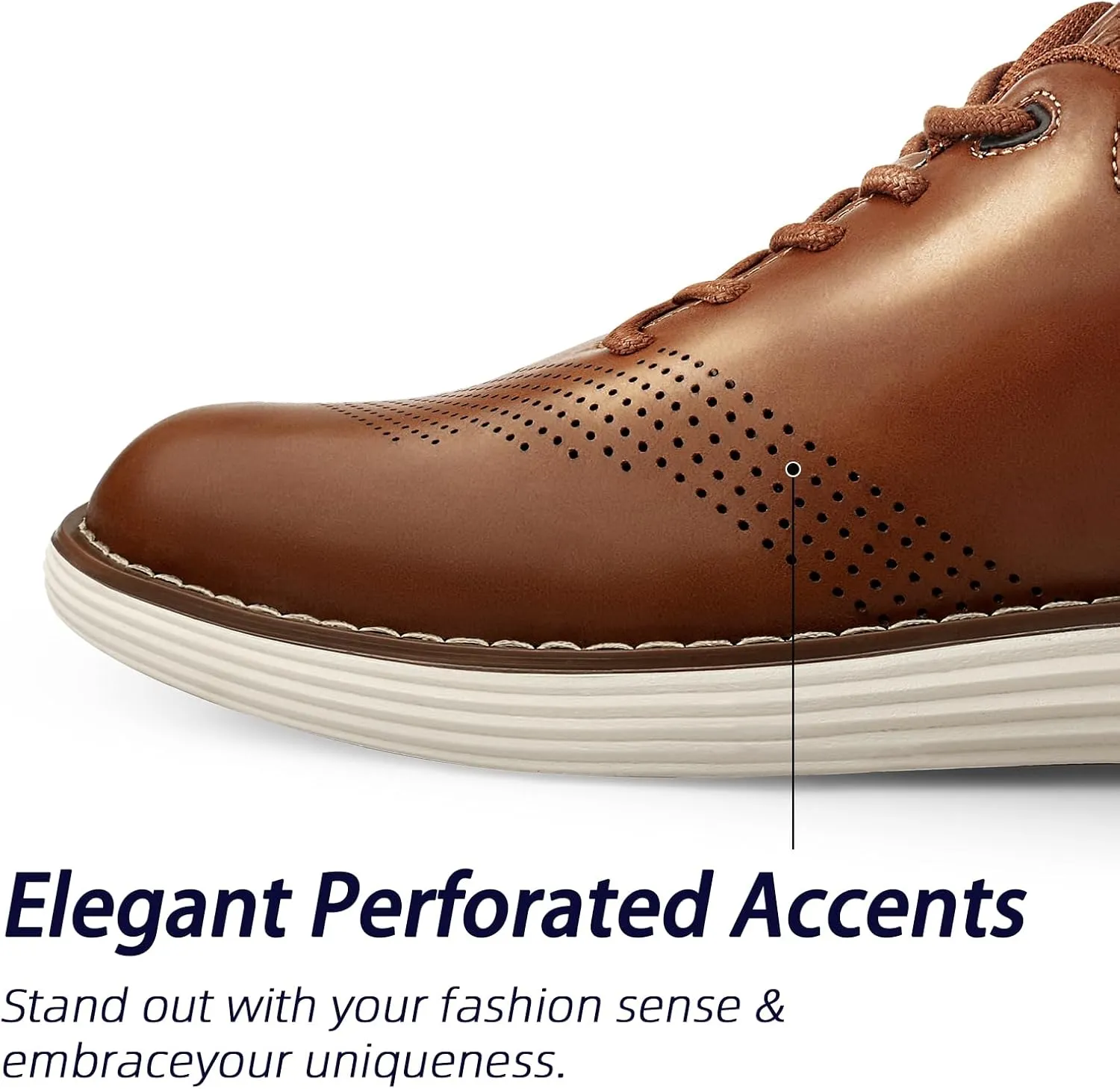 Men's Dress Oxford Shoes Formal Business Lace Up Walking Work Wedding Business Oxford Shoes