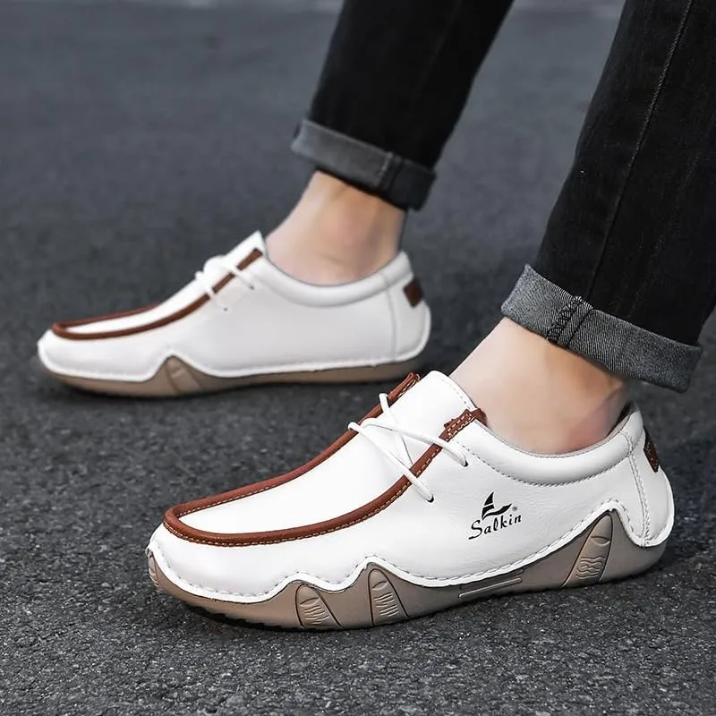 Men's Dress Shoes Comfort Soft Fashion Round Toe Formal Business Shoes Casual Work Office Business Oxfords