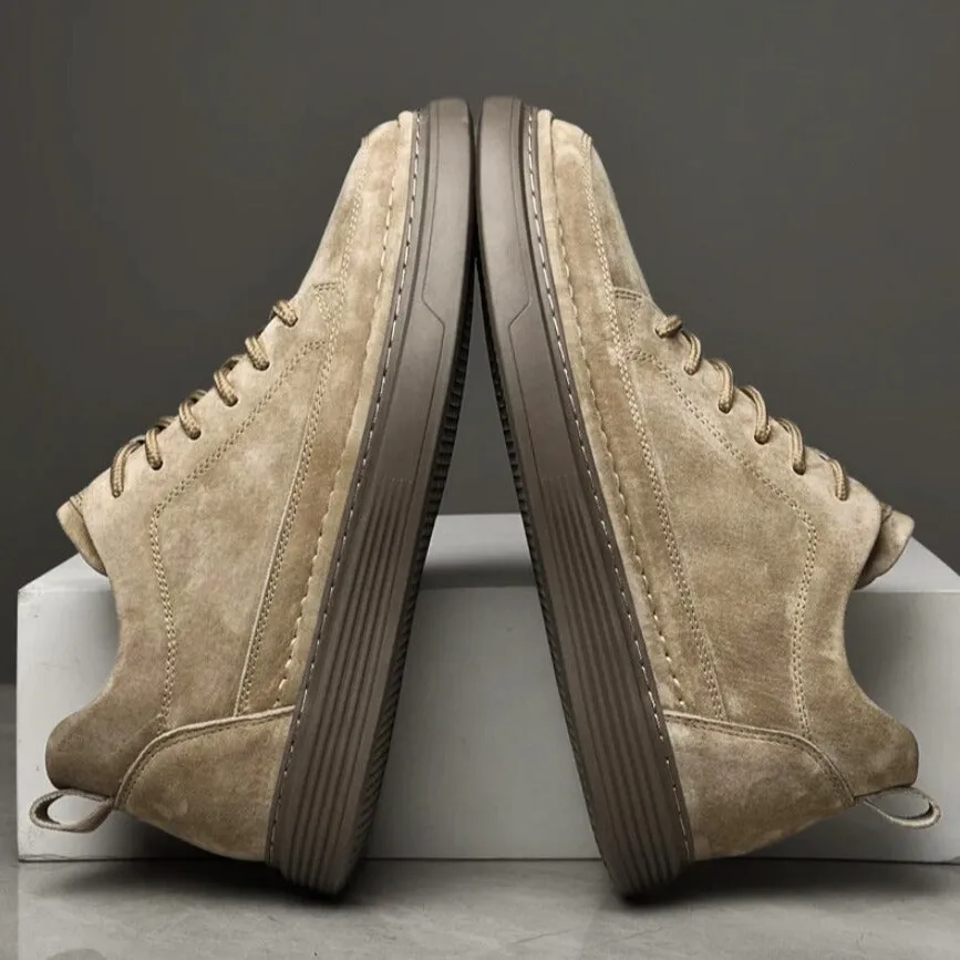 Men's Handmade Non-slip Suede Shoes