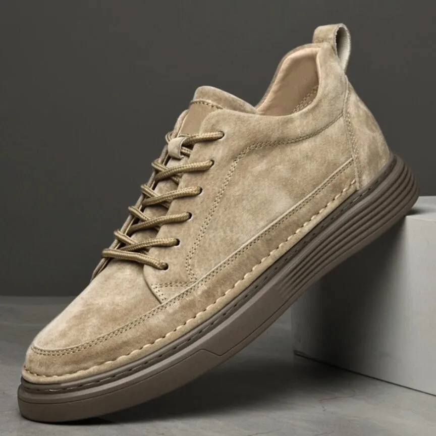 Men's Handmade Non-slip Suede Shoes