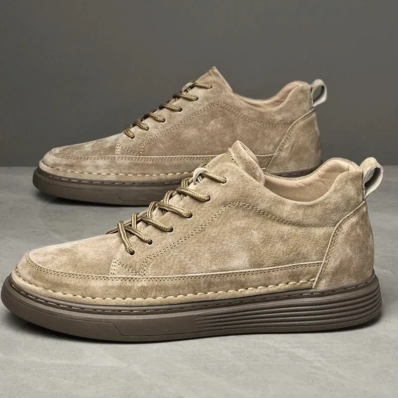 Men's Handmade Non-slip Suede Shoes