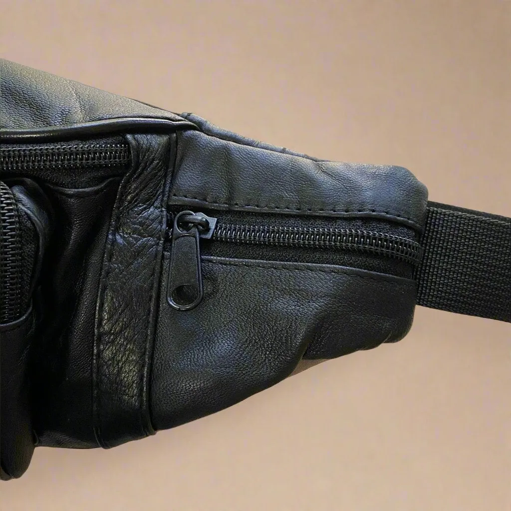 Men's Leather Bum Bag