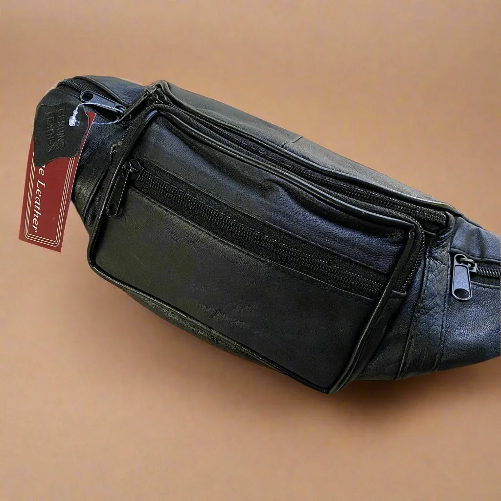 Men's Leather Bum Bag