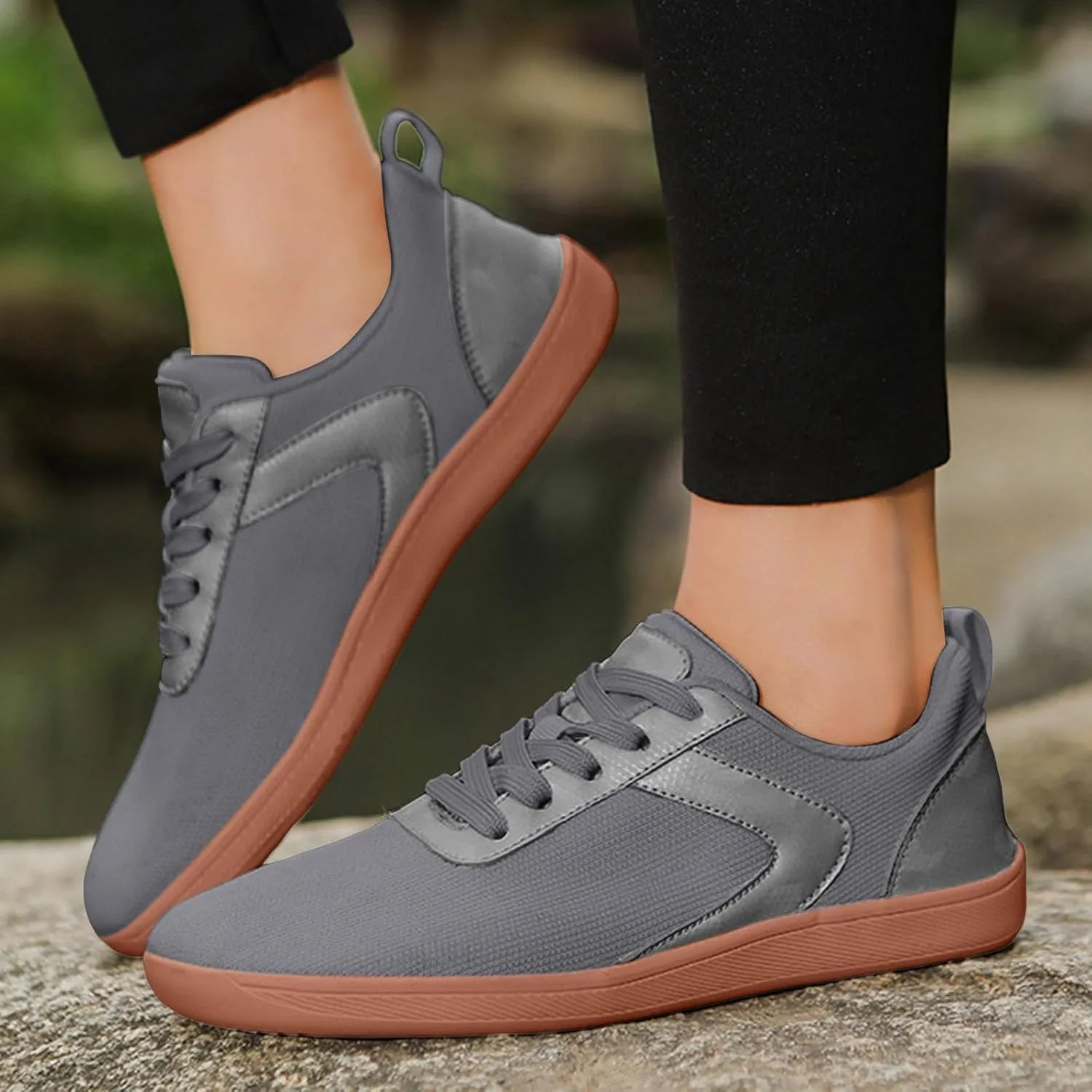 Mens Loafers & Slip-Ons Unisex Thin Soled Wide Last Casual Sneakers Light-Weight Walking Shoes Comfortable