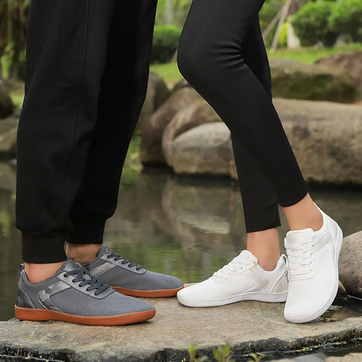 Mens Loafers & Slip-Ons Unisex Thin Soled Wide Last Casual Sneakers Light-Weight Walking Shoes Comfortable