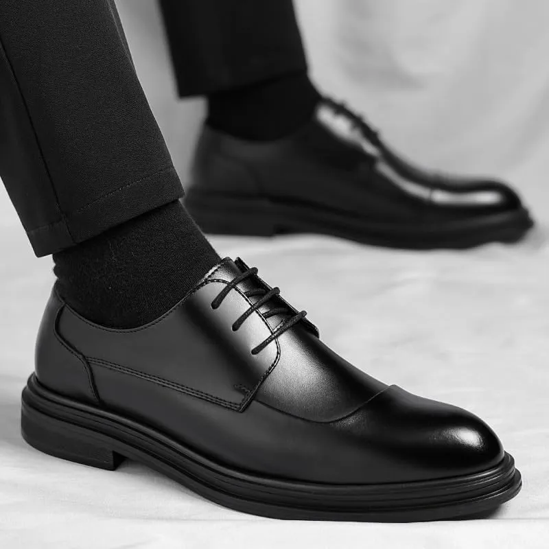 Men's Patent Leather Formal Business Dress Shoes Comfort Business Casual Oxford Shoes for Men