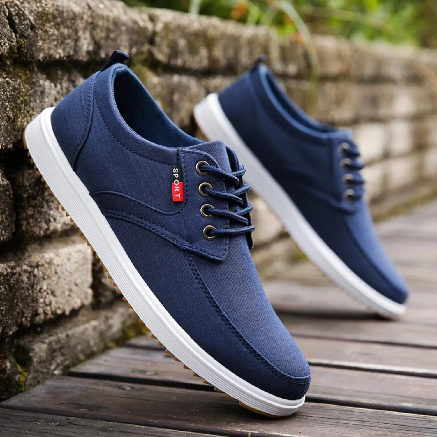 Mens Slip on Sneakers Non Slip Shoes for Men Men's Fashion Sneakers Casual Walking Shoes Dress Shoes Men