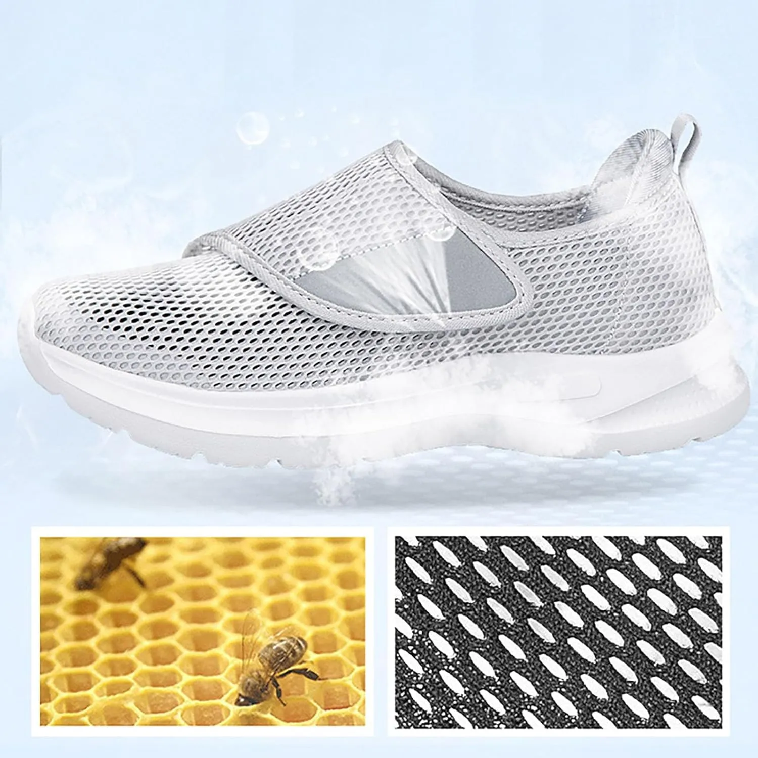 Orthocomfort Shoes for Women Men Breathable Mesh Wide Width Walking Running Sneakers Lightweight Arch Support Sneakers