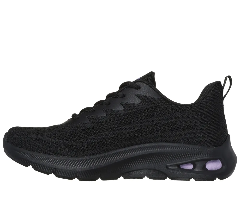 Pantofi sport, dama, SKECHERS BOBS UNITY-SLEEK WAVES 117441-BBK negru, textil