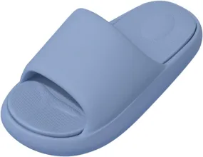 Roorsily Men's Breathable Open Toe Slippers Home Bathroom Slippers Soft Memory Foam Slippers Fashion Cloud Slippers