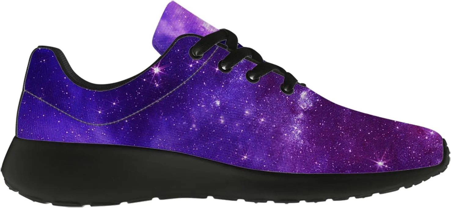 Running Shoes for Women Men Galaxy Shoes 3D Print Sneakers Gifts for Women Men