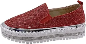 Shoes For Women Sneakers Trendy Women's Slip On Loafers Comfortable & Lightweight Ladies Canvas Shoes Fashion Dressy Casual Summer Cute Low Top Flats Walking Sneakers