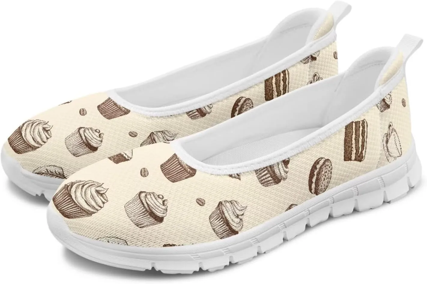 Slip On Casual Shoes Comfortable Lightweight Art Travel Shoes Ladies Flat Stylish Loafers SizeUS 6-11