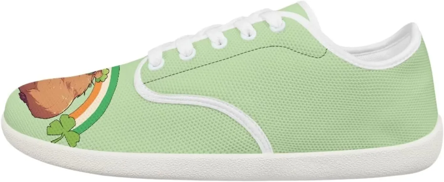 St. Patrick's Day Women's Leisure Shoes Business Flat Walking Sneakers Travel Work Business Loafer