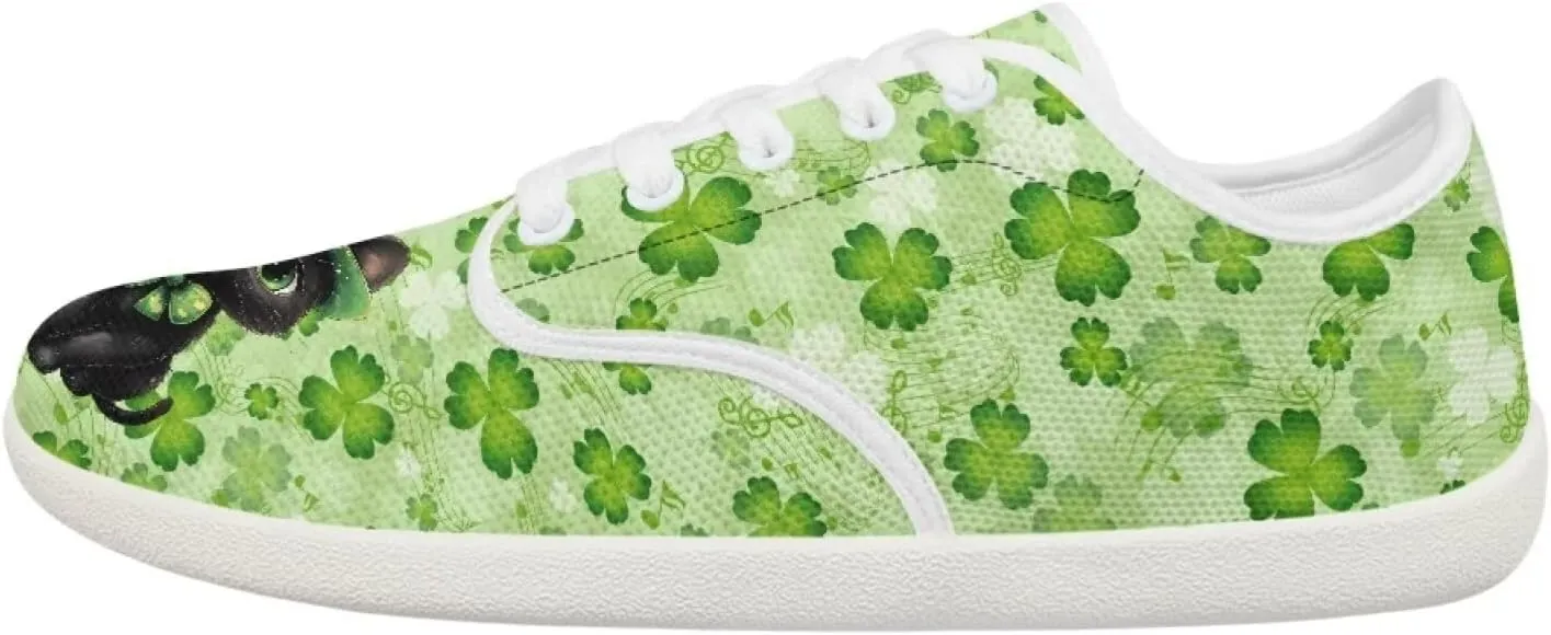 St. Patrick's Day Women's Leisure Shoes Business Flat Walking Sneakers Travel Work Business Loafer