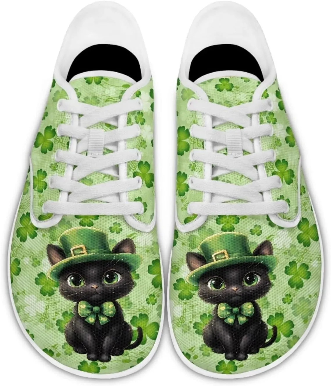 St. Patrick's Day Women's Leisure Shoes Business Flat Walking Sneakers Travel Work Business Loafer