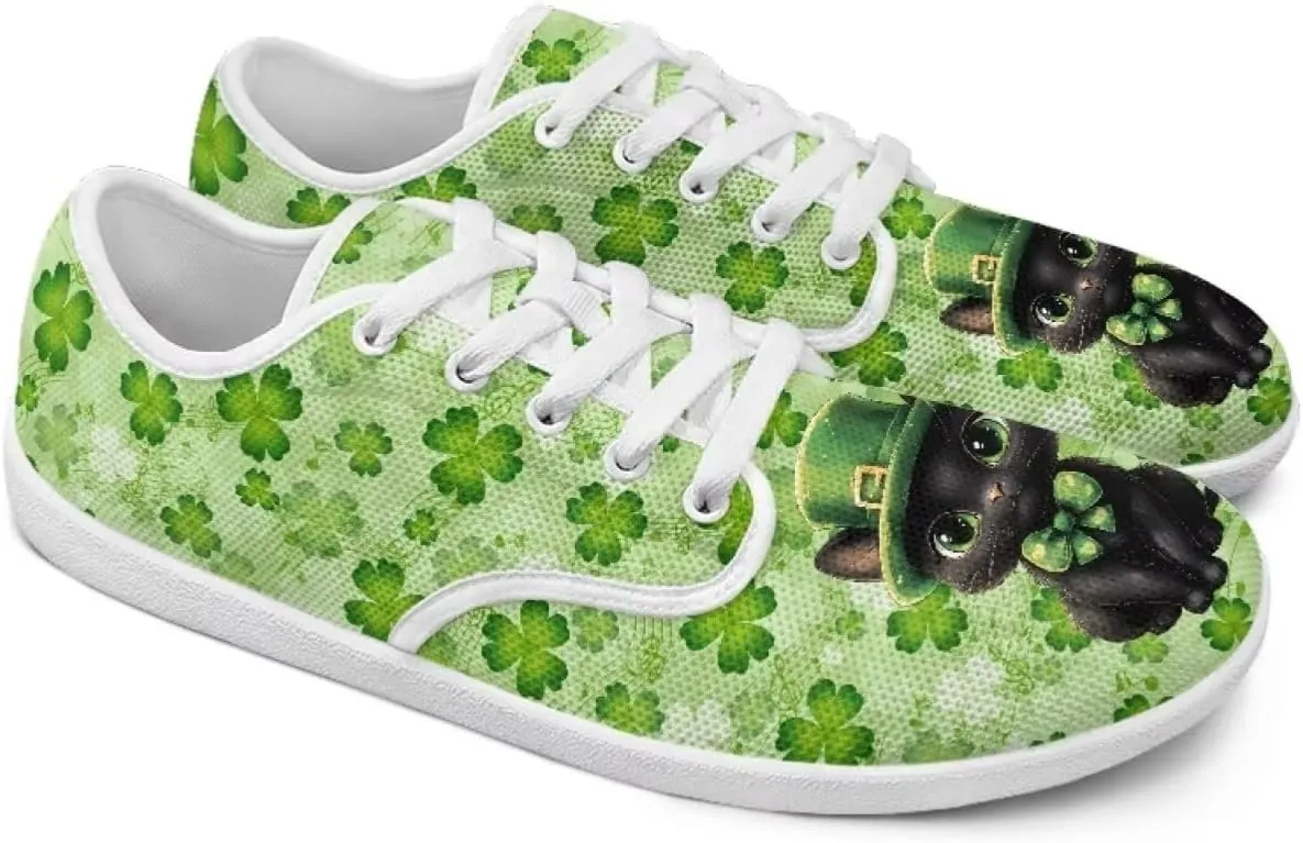 St. Patrick's Day Women's Leisure Shoes Business Flat Walking Sneakers Travel Work Business Loafer