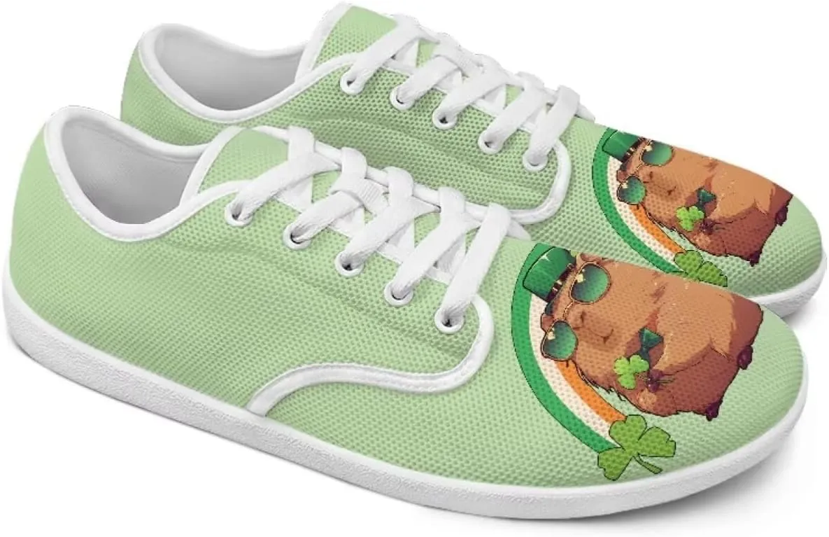 St. Patrick's Day Women's Leisure Shoes Business Flat Walking Sneakers Travel Work Business Loafer