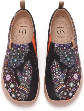 UIN Men's Art Design Travel Shoes Slip On Casual Loafers Stylish Lightweight Comfort Fashion Sneaker