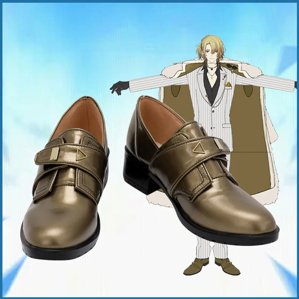 Vtuber Luxiem Luca Kaneshiro Cosplay Shoes Boots Halloween Costumes Accessory Custom Made