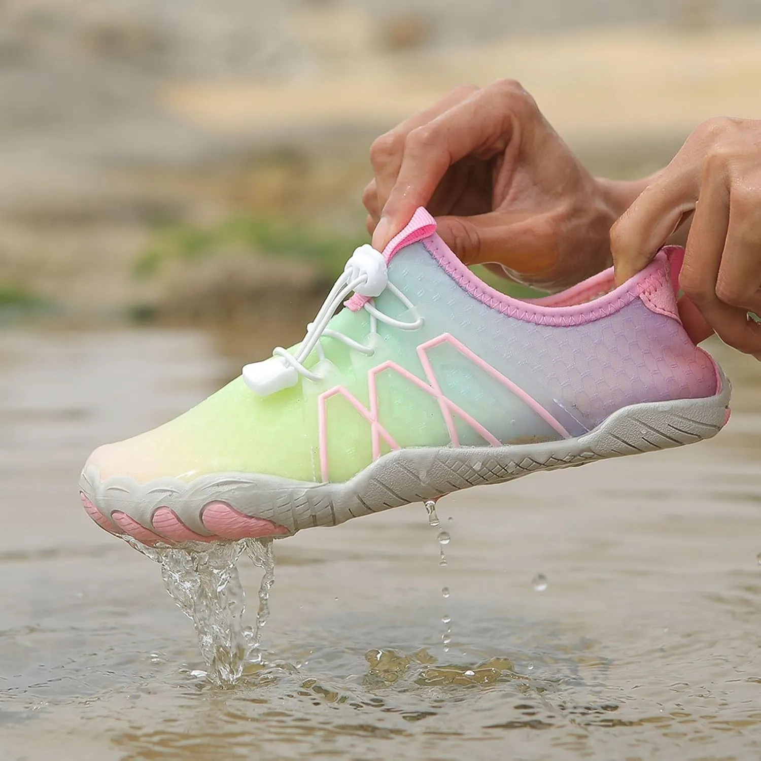 Walking Shoes for Women and Men Quick Dry Pro Barefoot Breathable Soft Shoe Casual Comfort Non Slip Sneakers Athletic Sport Gym Shoes Workout Running Footwear(Unisex)