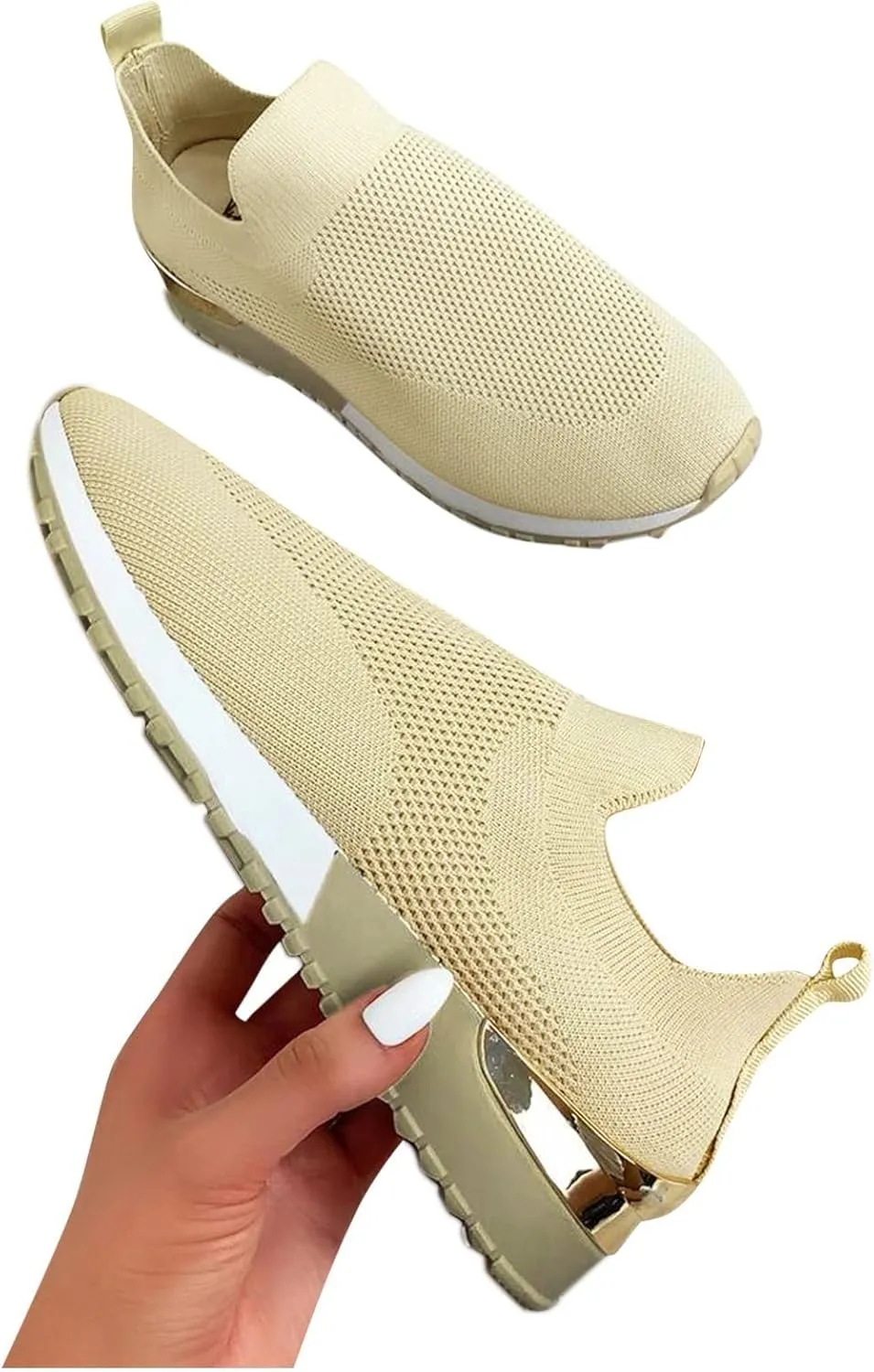 Women's Fashion Sneaker Non Slip Breathable Lightweight Comfortable Lace Up Mens Walking Shoes Wide Width Black Platform Loafers Women Women's Wide Width Sneakers