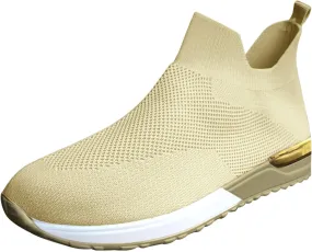 Women's Fashion Sneaker Non Slip Breathable Lightweight Comfortable Lace Up Mens Walking Shoes Wide Width Black Platform Loafers Women Women's Wide Width Sneakers