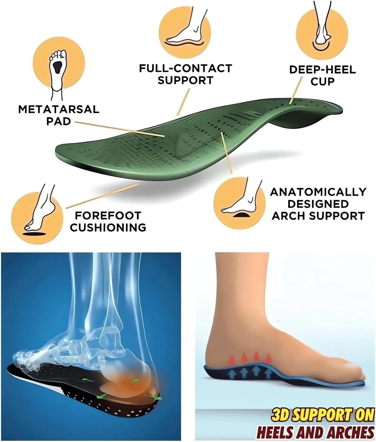 Women's Warm Sheepskin-Lined Boots, Man's Slip on Waterproof Short Snow Boots, Orthopedic Walking Wide Arch Support Shoes